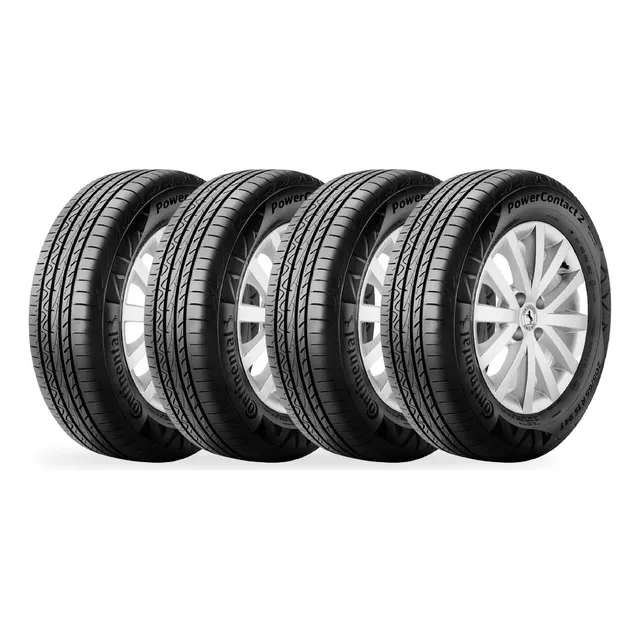 Kit X4 Neumáticos 195 55 R16 87v Continental Fr Powercontact