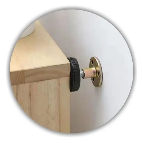 Tope Cama Pared Mueble Ajustable Antivibración Pequeño 1 Uni