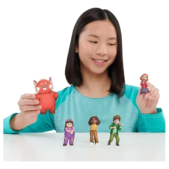 Juego De Figuras Coleccionables Disney Pixar Turning Red 
