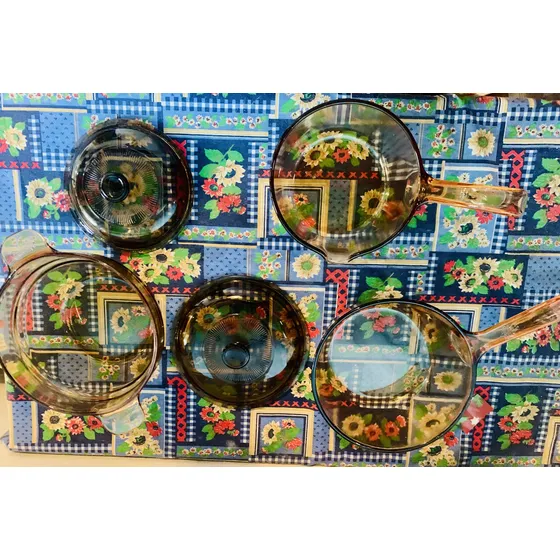 Olla De Vidrio Visions 2.5 L Pailas Y Olla