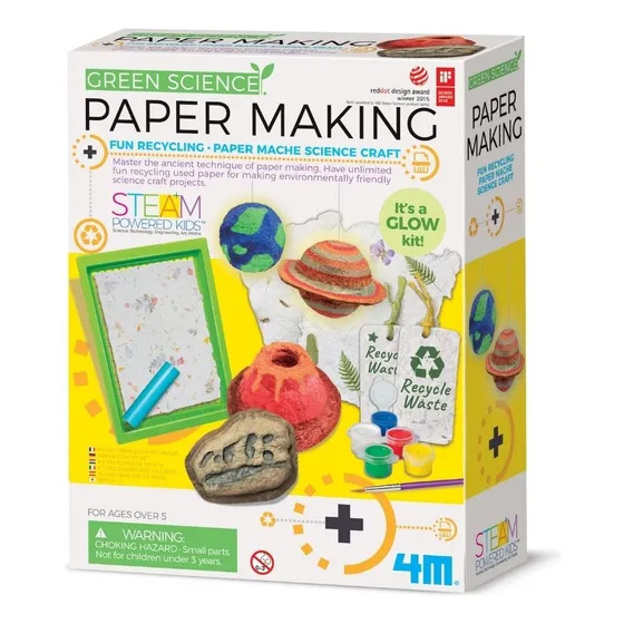 Set Crea Y Decora Papel Reciclado Diy