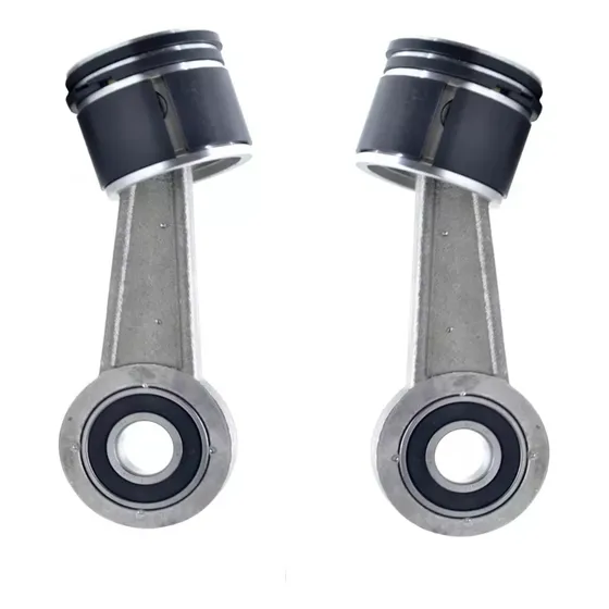 2 Pistão Completo Compressor Odonto, Schulz Ms3 Msv6 Msv12