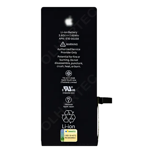 Bateria Para iPhone 7 Saúde 100% A1779 A1780 7g Normal