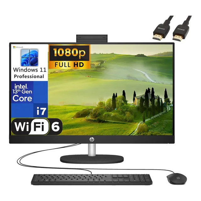 All-in-one Hp 2023 27  27 Core I7-1355u 32gb Ram 1tb Ssd