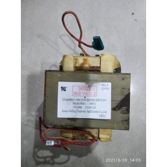 Transformador Horno Microondas