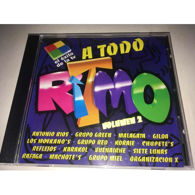 A Todo Ritmo Vol 2 Rafaga Green Red Gilda Cd Nuevo  Cerrado