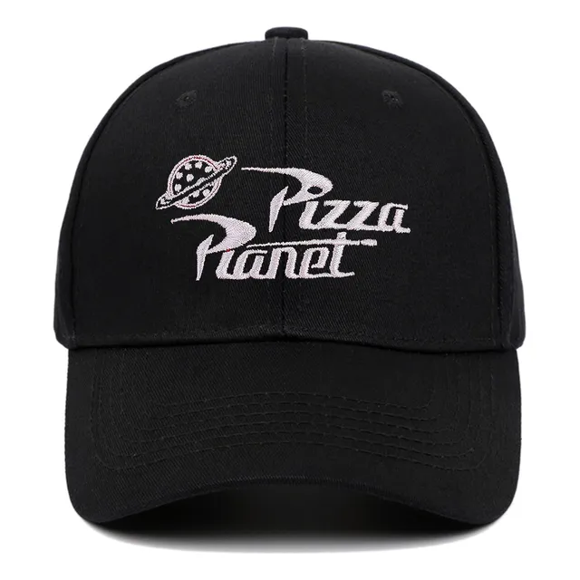 Boné De Beisebol Com Letras Bordadas Pizza Planet