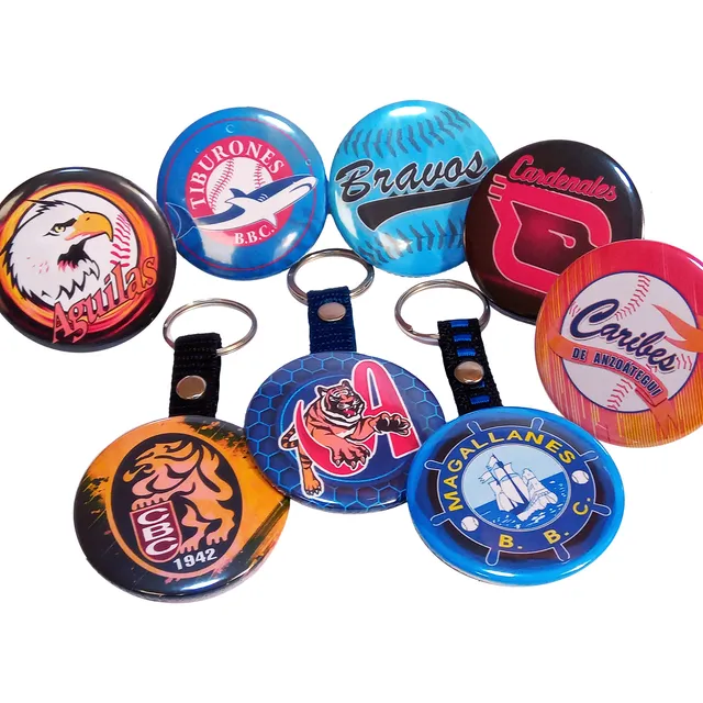 Llavero De Béisbol Caracas, Magallanes, Lvbp ( X 3 Unid)