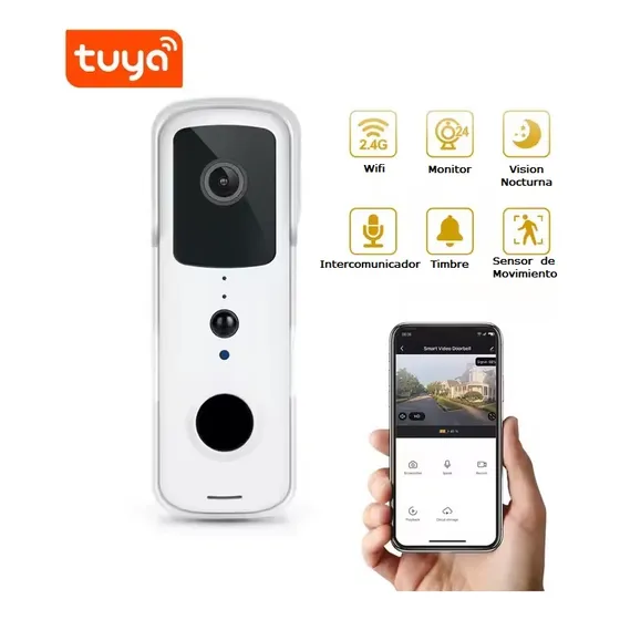 Video Portero Inteligente Hd Wifi Intercomunicador Timbre