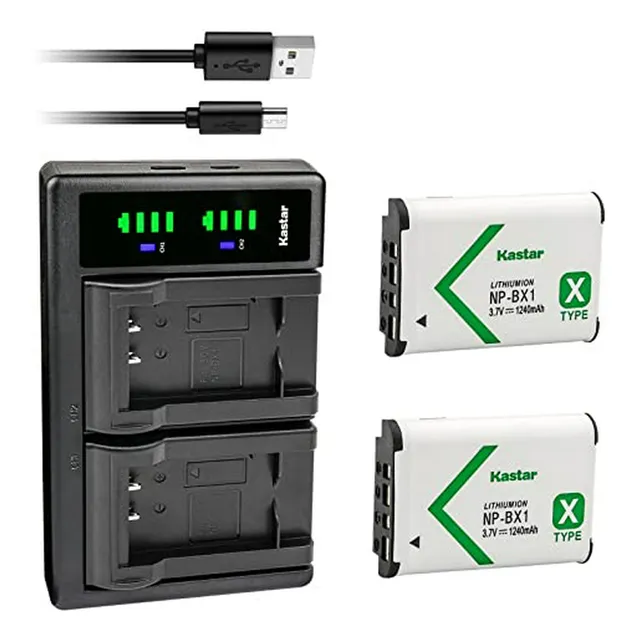 Batería Y Cargador Usb Kastar Para Sony Zv-1 Y Zv-1 Ii