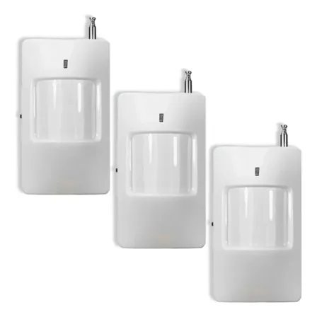Pack 3 Sensor Movimiento Inalambrico 433 Mhz Pir / Impotec