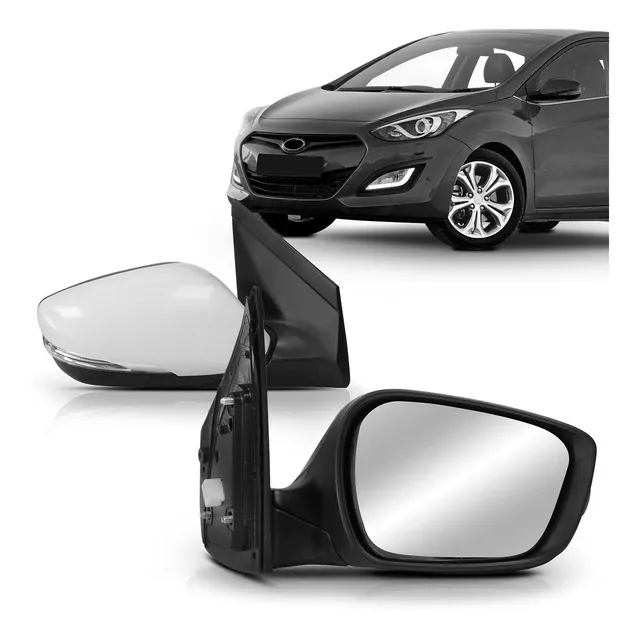 Par Retrovisor I30 2013 2014 15 2016 Elétrico Com Pisca