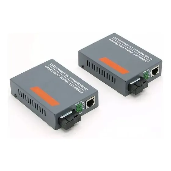 Transceiver Fibra Optica Sc/rj45 1 Gigabit (par)