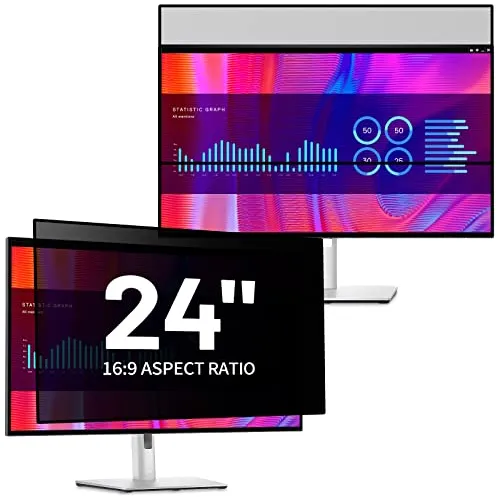 Filtro De Privacidad De Pantalla De Computadora De 24 P...