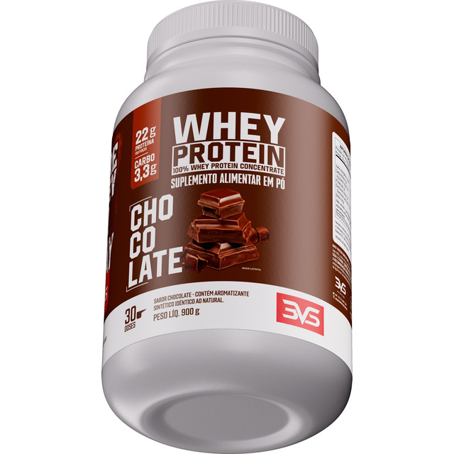 100% Whey Protein Concentrado 23g De Proteína P\ Dose - 900g 100% Whey Protein Concentrado 23g De Proteína P\ Dose - 900g