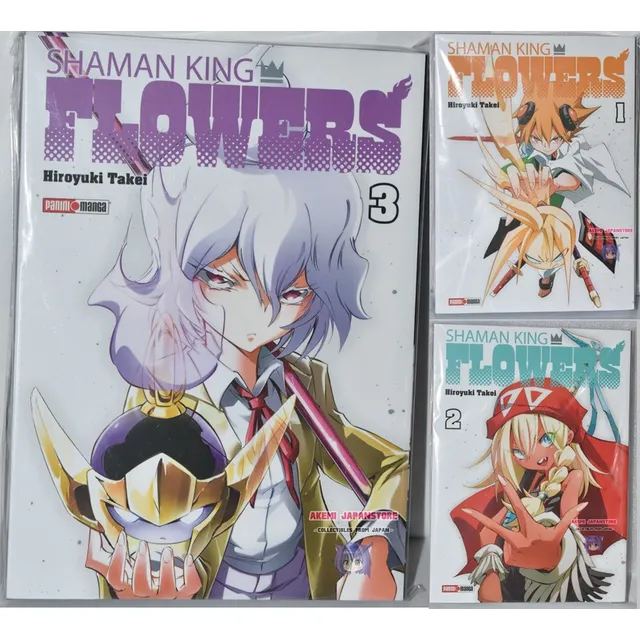 Shaman King Flowers - Tomo A Elegir - Panini - Manga