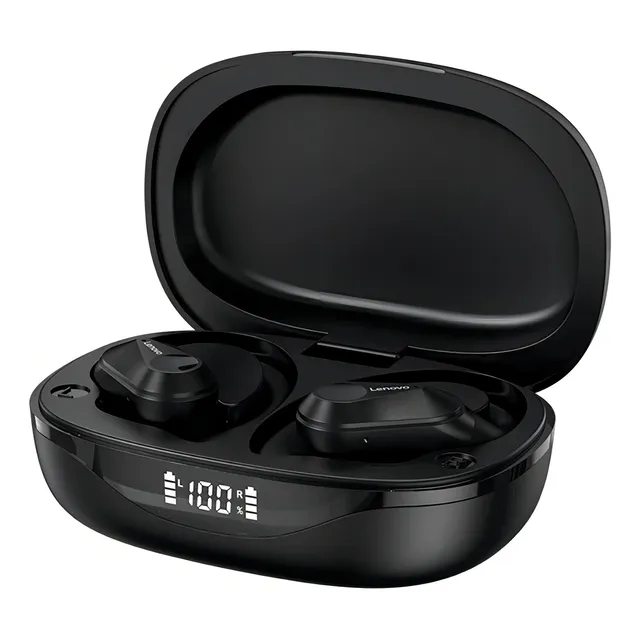 Audífonos 100% Lenovo Livepods Lp75 Bluetooth 5.3 Negro Ya!!
