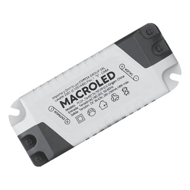 Driver Para Panel De 24w Pec24dr Macroled