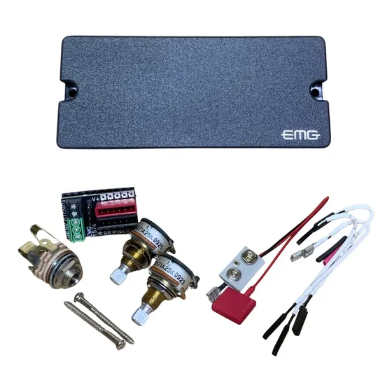 Captador Guitarra 7 Cordas Emg 81-7 Preto Ativo