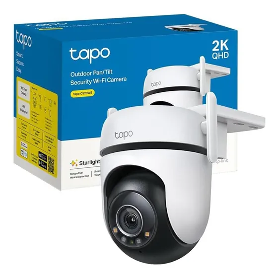 Cámara De Seguridad Wifi Tp-link Tapo C520ws 2k Qhd 360