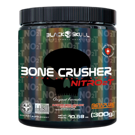 Suplemento En Pó Black Skull Creatina Monohidratada Sabor Amora X 300g Suplemento En Pó Black Skull Creatina Monohidratada Sabor Amora X 300g