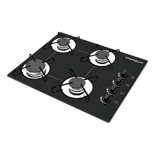 Fogão Cooktop Com Alimentação Gås - Chamalux 4 Bocas Plus Cor Preto - 4 Queimadores Fogão Cooktop Com Alimentação Gås - Chamalux 4 Bocas Plus Cor Preto - 4 Queimadores