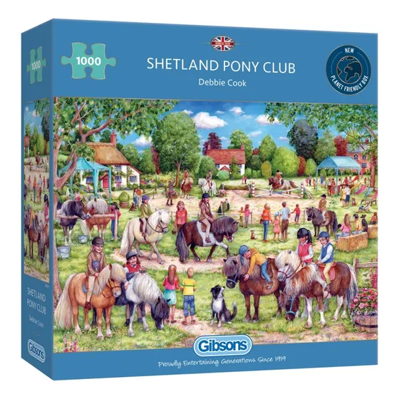 Rompecabezas Gibsons El Club De Ponys 1000 Piezas
