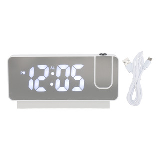 Reloj Despertador Digital Led Con Proyector Pantalla Grande Reloj Despertador Digital Led Con Proyector Pantalla Grande
