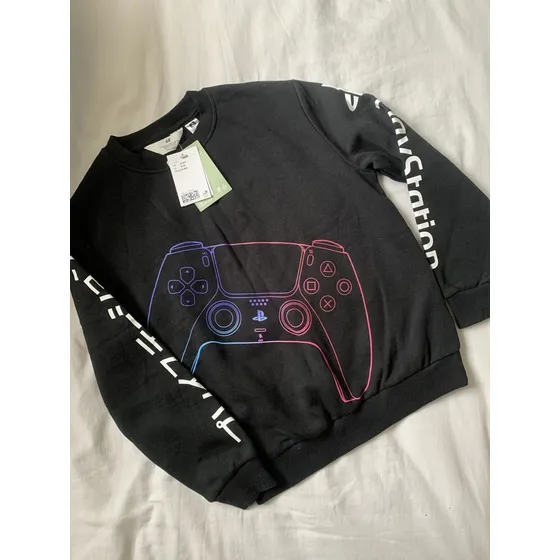 Sweater De Niño Hym Negro. Nuevo Con Etiqueta