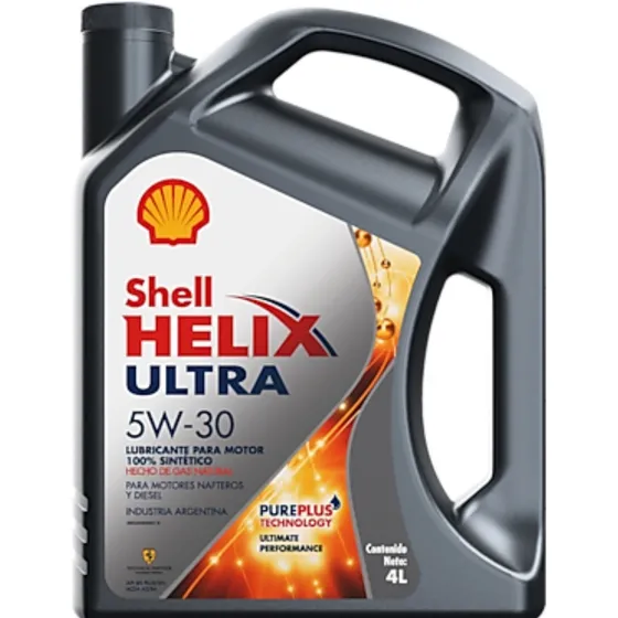 Aceite 5w30 Shell Helix Ultra X Sintético X 4 Litros