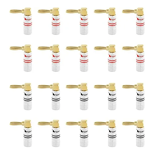 Conector Nakamichi Excel Series 24k Gold Plated