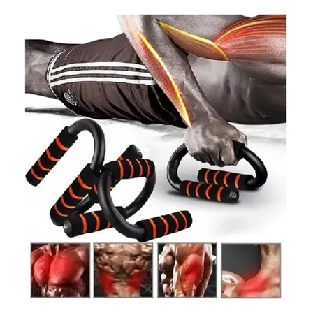 Soporte Push Up Profesionales Flexiones Pecho Ejercicios Color AZAR-237003 PUSH UP