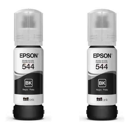 Pack De 2 Botellas De Tinta Epson Negra T544