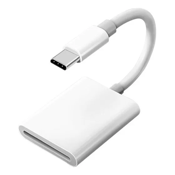 Adaptador Lector De Tarjetas Sd Tipo C Para Dispositivos Tip