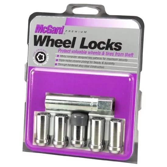 Mcgard 25540 Chrome (1/2  -20 Tamaño De La Rosca) Cono Estil