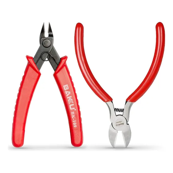 Alicate De Corte Diagonal Baku Bk-109 De 5'' 125mm  Piqueta