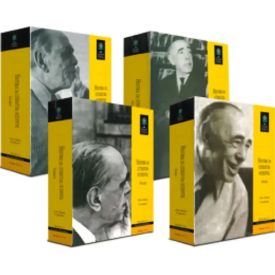 História Da Literatura Ocidental Otto Carpeaux 4 Vols