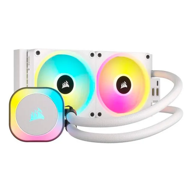 Enfriamiento Liquido Corsair Icue Link H100i Rgb Wh 