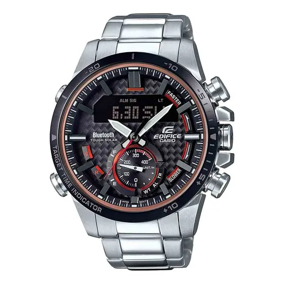 Reloj Casio Edifice Ecb-800db-1a Solar Bluetooth Original