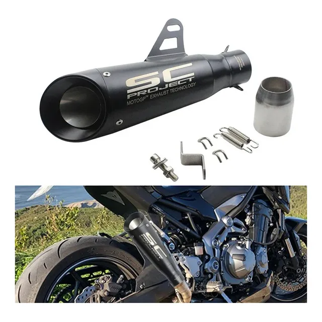 Tubo Escape Universal Project Sc Para Motos Alta Y Baja