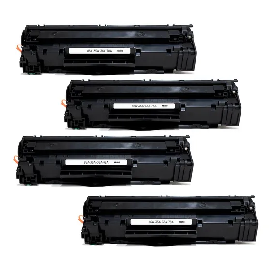 Toner 85a 35a 36a 78a 1102w Cuatri Pack (4 Piezas)