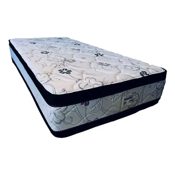 Colchon 2 Plaza Espuma Soporte 150 Kg Divino Super Sensacion