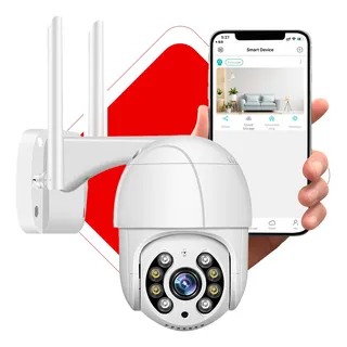 Cùmera De Segurança Interna Externa Wi-fi Smart Ip Prova D'ågua Com Infravermelho Hd App Yoosee Cor Branco Fergusom Cùmera De Segurança Interna Externa Wi-fi Smart Ip Prova D'ågua Com Infravermelho Hd App Yoosee Cor Branco Fergusom