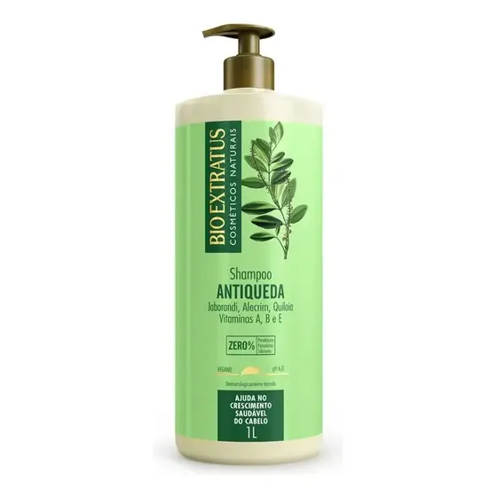 Bioextratus Shampoo Jaborandi Antiqueda 1 Litro Profissional