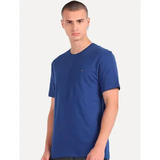 Camiseta Tommy Hilfiger Essential Cotton Tee Azul Royal Camiseta Tommy Hilfiger Essential Cotton Tee Azul Royal