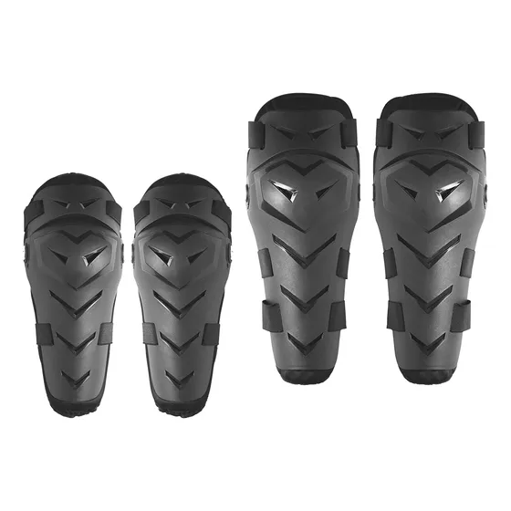 Rodilleras Y Coderas Edge Ed-p07 Para Motocicleta 4 Piezas