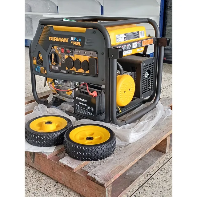 Generador Eléctrico Planta Dual 9500w110/220v Gasolina/ Gas