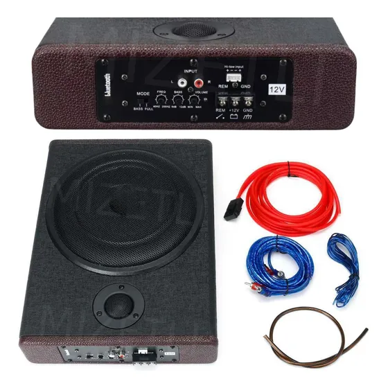800w Bocina Subwoofer Amplificado De Buffer Bajo Para Carro