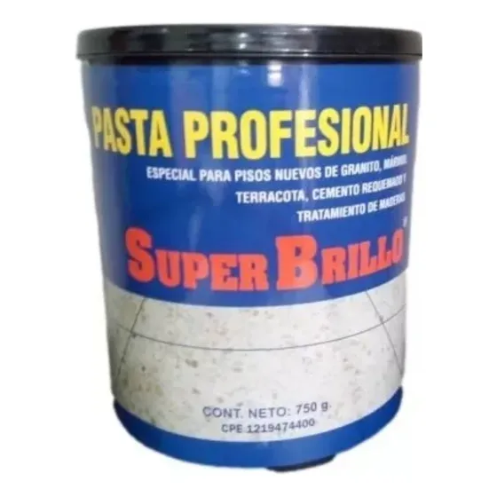 Cera En Pasta Profesional Pisos Cemento, Granito Y Mármol.