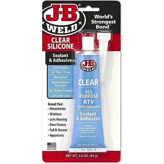 J-b Weld Sellador Y Adhesivo De Silicona Transparente 85g